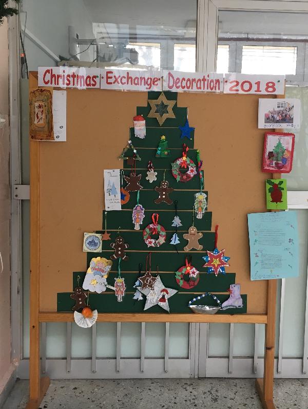Christmas Decoration Exchange 2018-Ανταλλαγή Χριστουγεννιάτικων Στολιδιών
